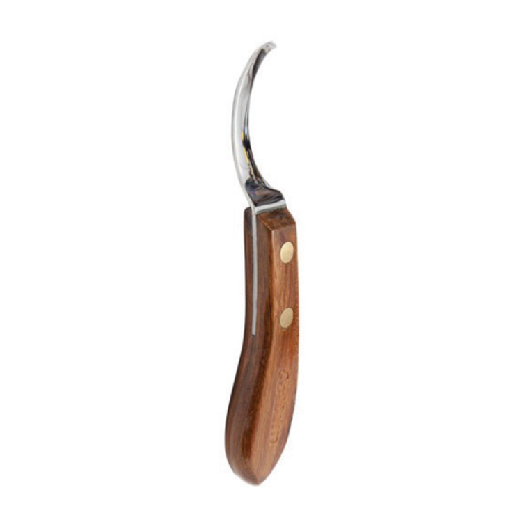Wooden Handle Hoof Knife - Veterinary Instruments - Servax Corporation